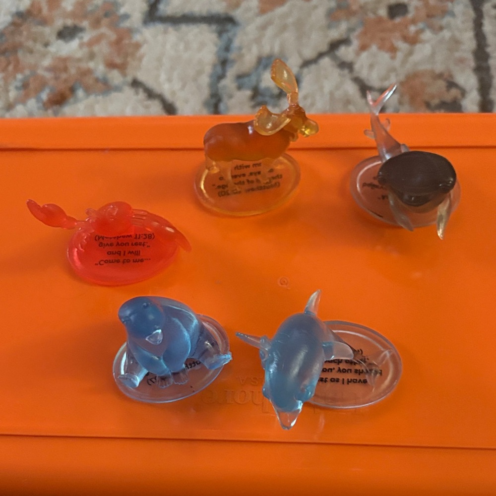 Colorful Fish 6 Toys Set